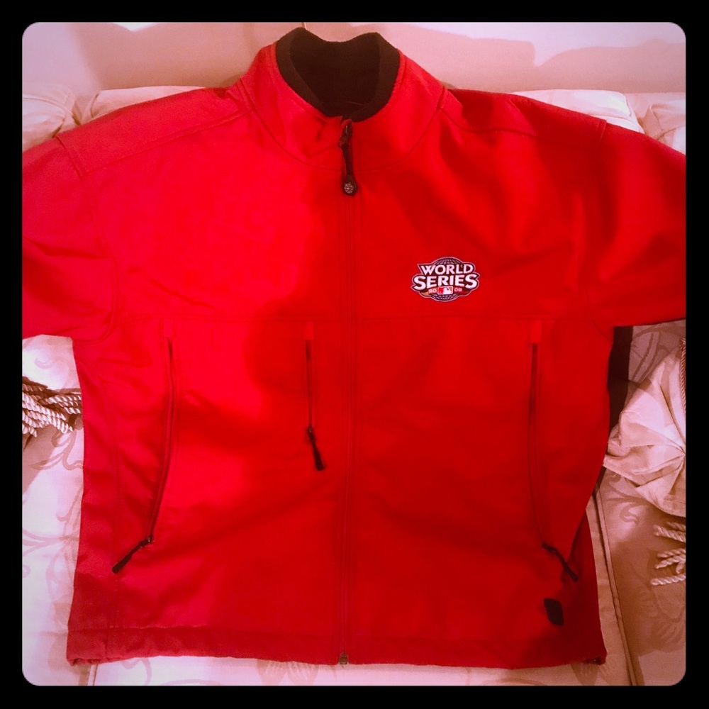 2009 MLB World Series Jacket - Red, Large
